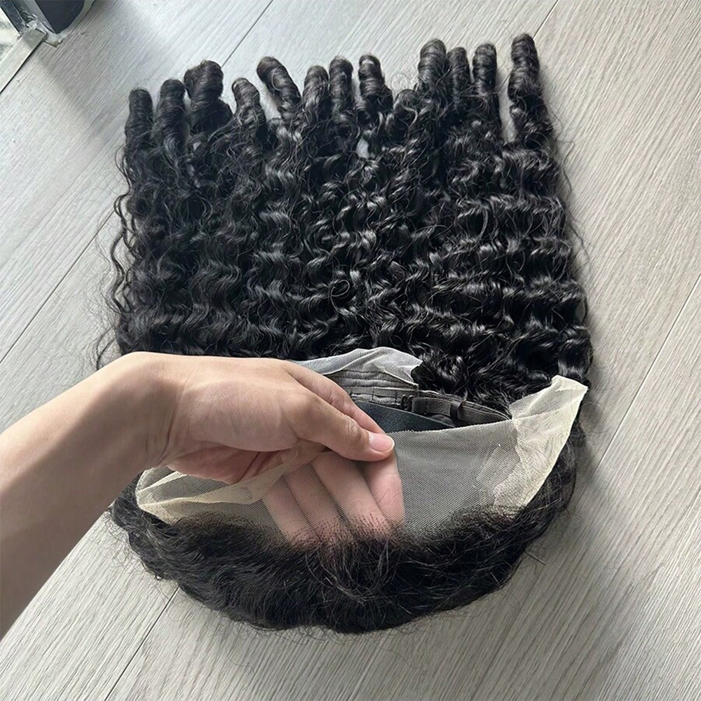 Burmese krullende pruiken van  - Lace Front Wig recensie en prijs