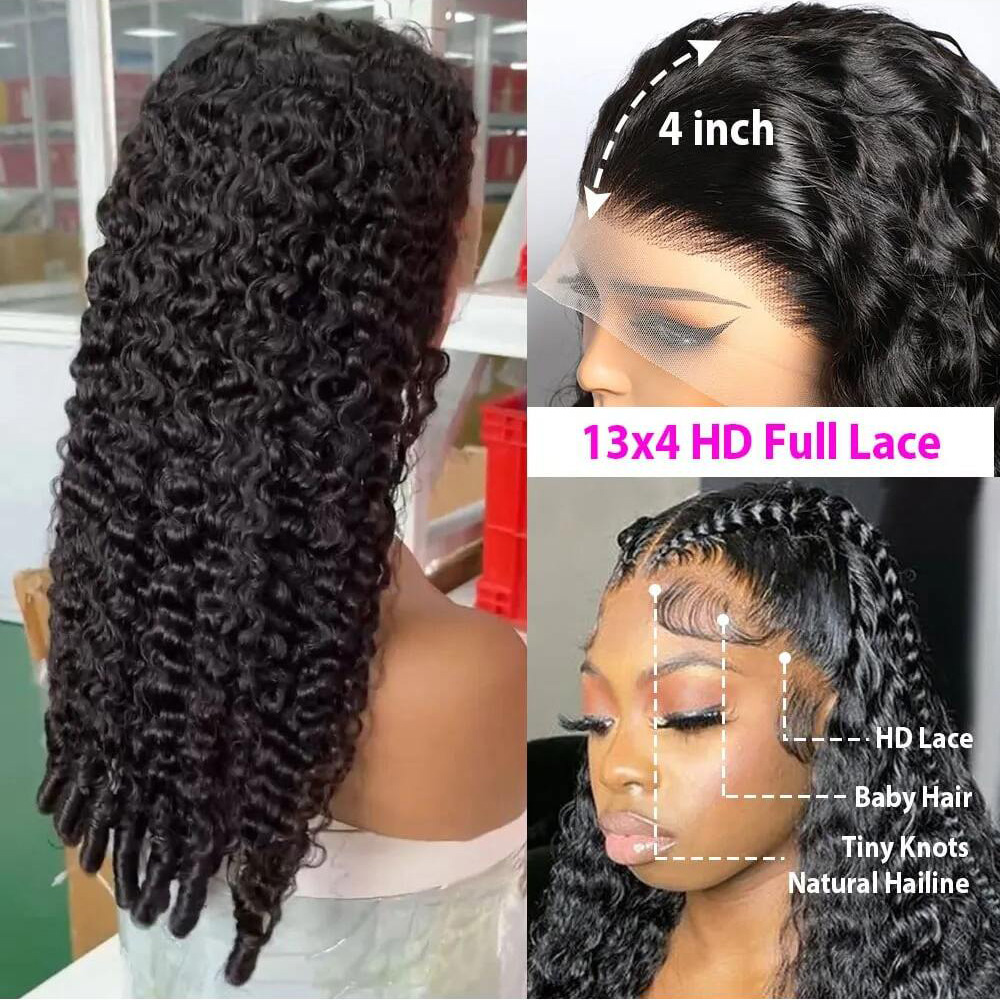 Burmese krullende pruiken van  - Lace Front Wig recensie en prijs