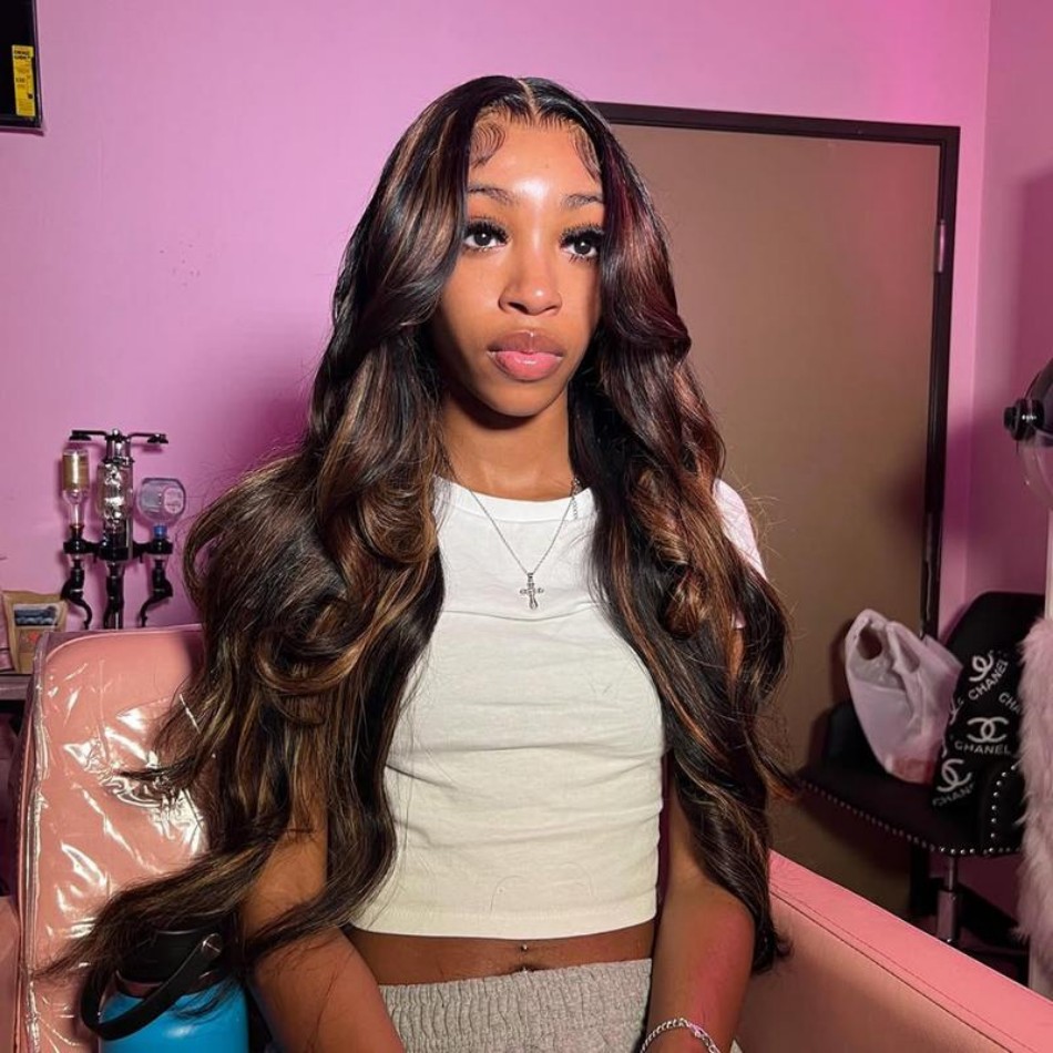 P1B30 Highlight Ombre Body Wav - Lace Front Wig recensie en prijs