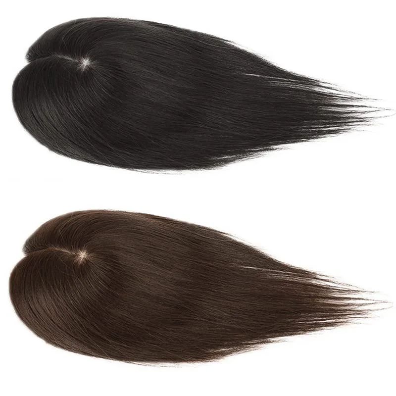 Zijde Basis Top Vrouwen Topper - Clip In Hair Piece recensie en prijs