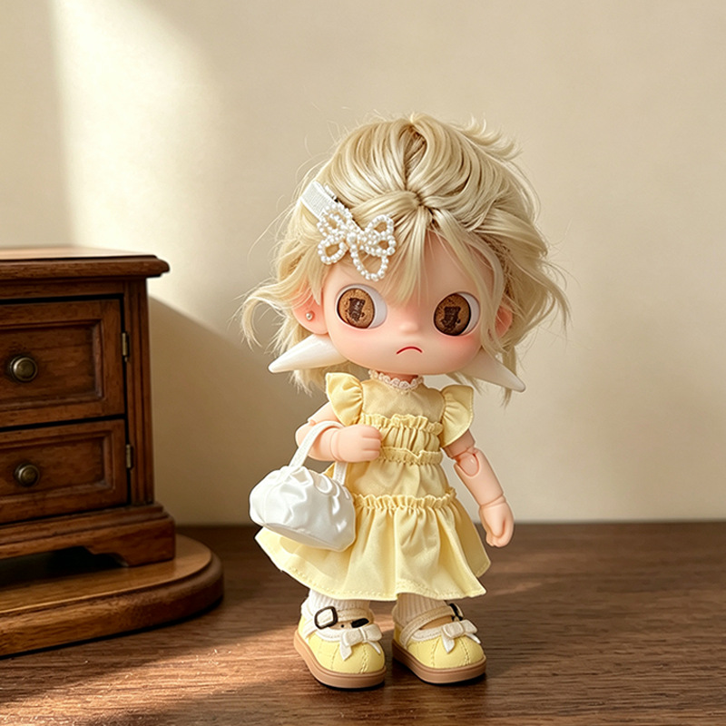 5-delige poppenoutfitset, citr - Clip In Hair Piece recensie en prijs