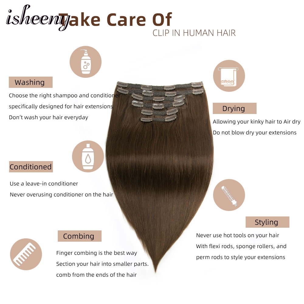 Isheeny 140-240G Volume Clip I - Clip In Hair Piece recensie en prijs