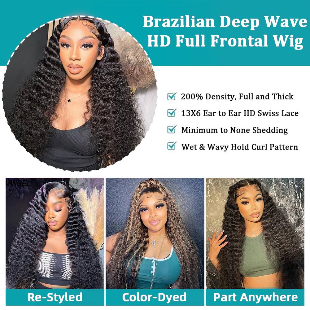 40 46 inch diepe golf 13x6 13x - Lace Front Wig recensie en prijs