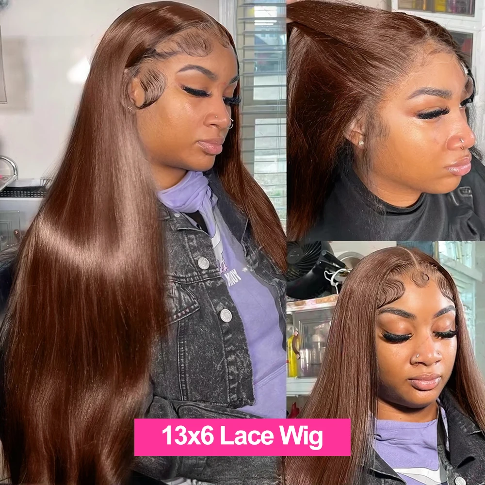 Chocoladebruine 13x4 HD kant-v - Lace Front Wig recensie en prijs