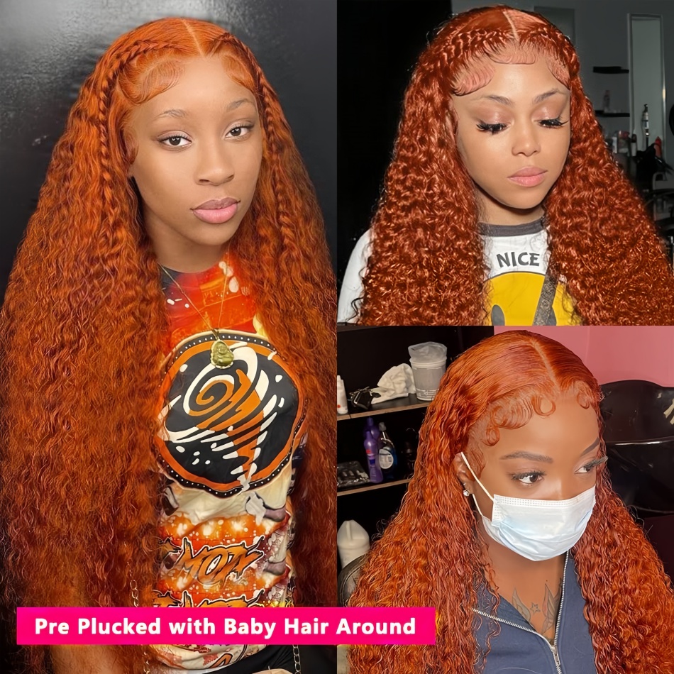 30 inch oranje ginger water wa - Lace Front Wig recensie en prijs