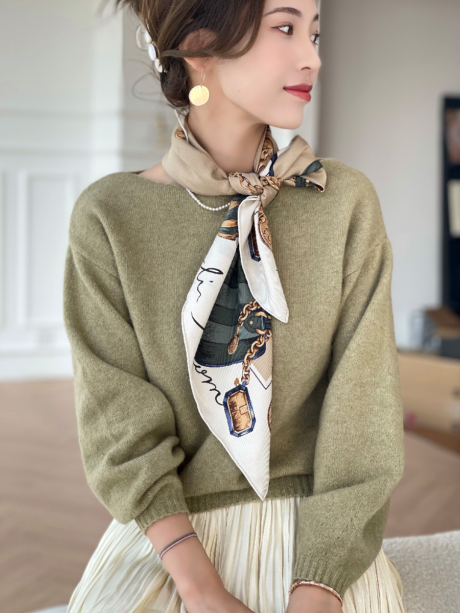 90CM Zijden Sjaal Vrouwen Twil - Hair Care Luxury Brands recensie en prijs